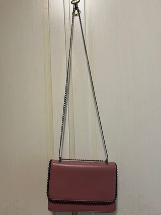 Borsa a tracolla rosa