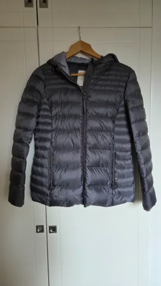 Chaqueta plumífero Esprit mujer gris