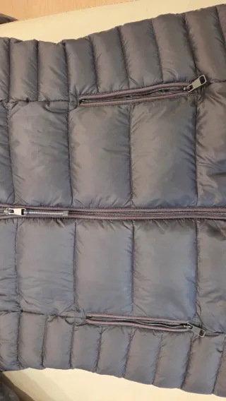 Chaqueta plumífero Esprit mujer gris