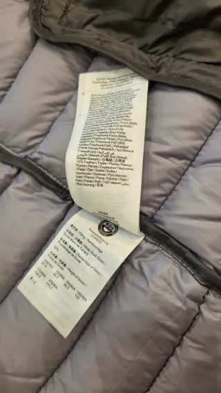 Chaqueta plumífero Esprit mujer gris