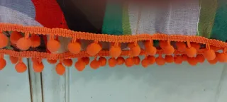 Foulard Desigual Multicolor su sfondo nero