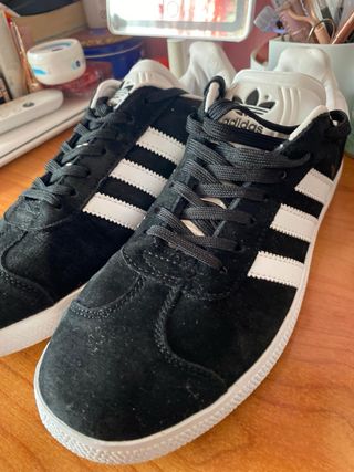 Adidas Gazelle Negras Talla X