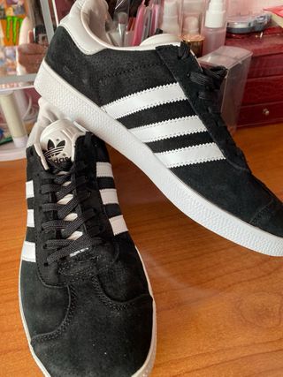 Adidas Gazelle Negras Talla X