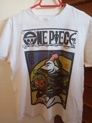 Camiseta One Piece Blanca