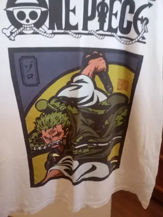 Camiseta One Piece Blanca