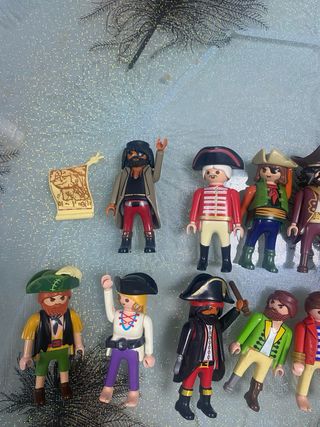 Lote Playmobil Piratas y Soldados