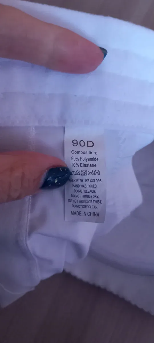 Reggiseno bianco 90D