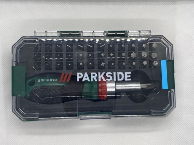 SET DESTORNILLADOR PUNTAS CARRACA PARKSIDE NUEVO