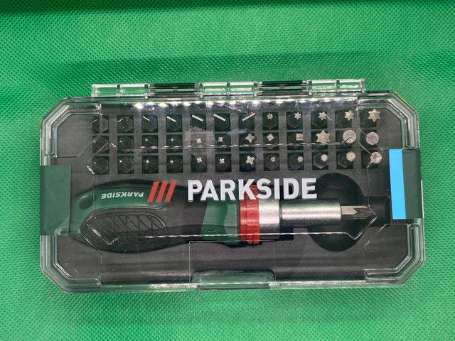 SET DESTORNILLADOR PUNTAS CARRACA PARKSIDE NUEVO