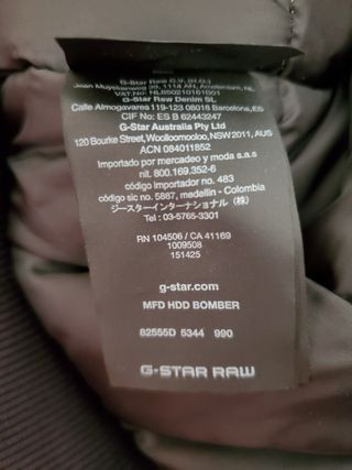 Chaqueta anorak GStar Raw