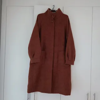 Abrigo lana Surkana T. XL color teja