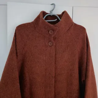 Abrigo lana Surkana T. XL color teja