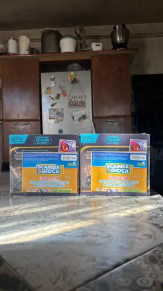 2 ETB Pokemon Fiamme Spettrali Nuove 80€ singolo