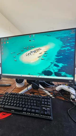 Ordenador + Pantalla Negro