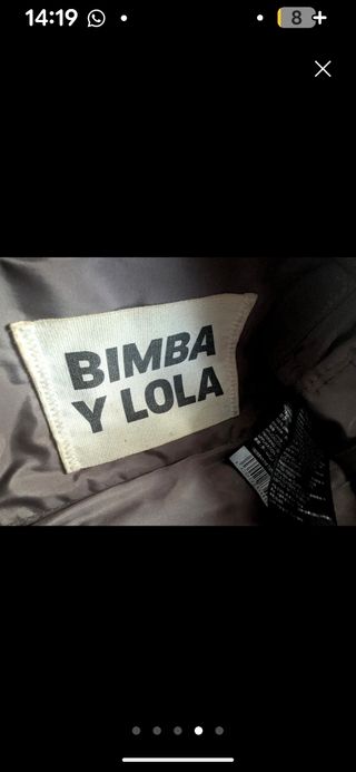 Bolso Bimba y Lola azul y caqui