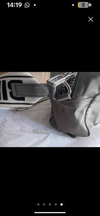 Bolso Bimba y Lola azul y caqui