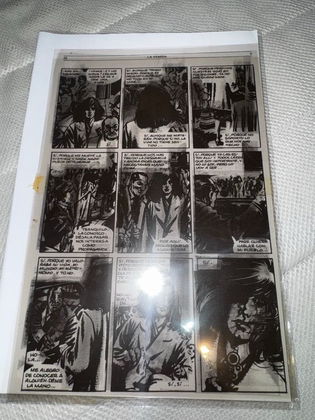 Lotto 11 Fotoliti Originali di V per Vendetta e Batman