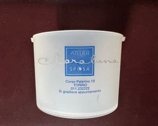 Aereo cristallo trasparente decorativo