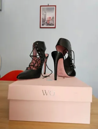 WO Milano Scarpe donna  tacco12 cm N. 38