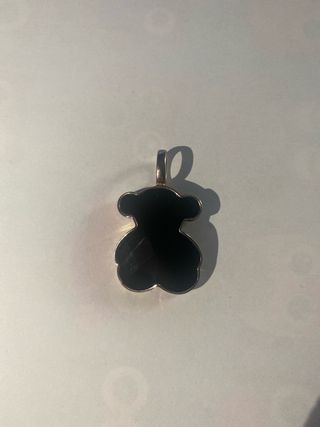 Colgante Tous Oso XXL Negro y plateado