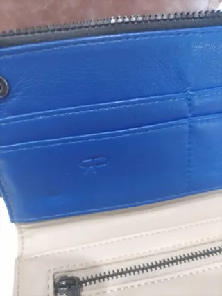 Monedero Parfois Negro y Blanco