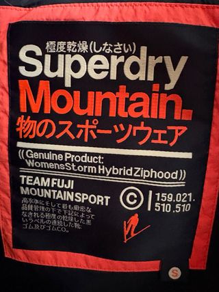 Chaqueta Superdry Híbrida Mujer Talla S