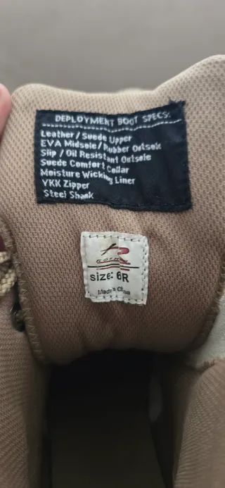 Botas militares Rothco áridas