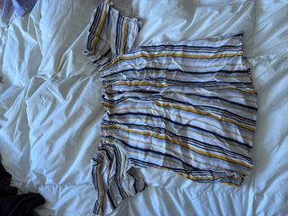 Camisa de rayas multicolor