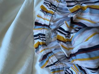 Camisa de rayas multicolor