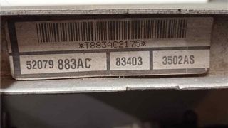 RADIADOR JEEP GRAND CHEROKEE (WJ/WG)(1999->) 4.7 OVERLAND [4,7 LTR. - 190 KW V8 CAT]