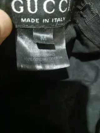 Gorra Gucci Beige y Azul