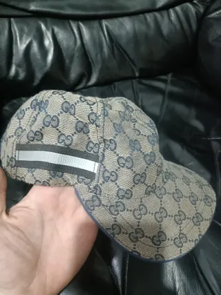 Gorra Gucci Beige y Azul