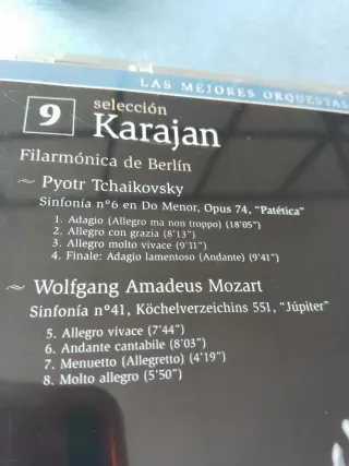 Colección de CDs Selección Karajan