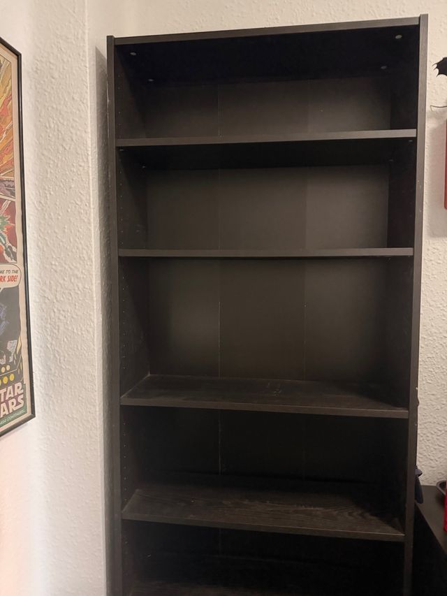 Estantería Billy Ikea 80x28x202 Negra