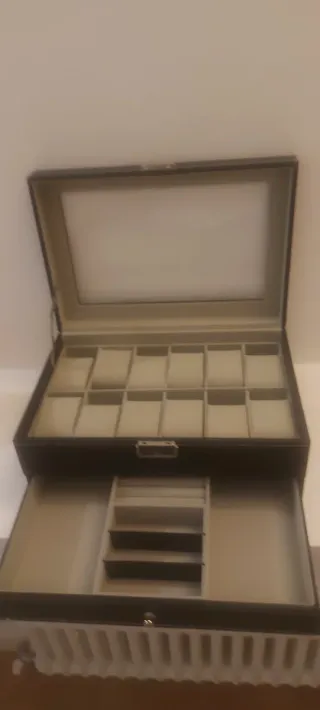 Scatola portaorologi/portagioie