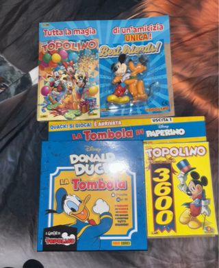 Topolino Paperino Donald Duck Tombola Giochi