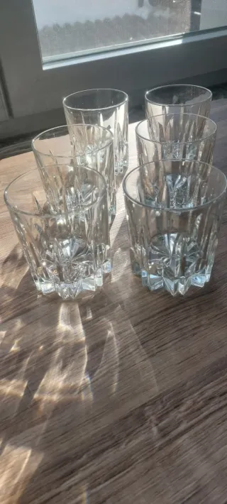 Set 6 Bicchieri Cristallo Whisky
