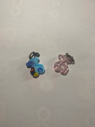 Colgantes Oso Tous Azul y Rosa 1 por 15  2 por 25