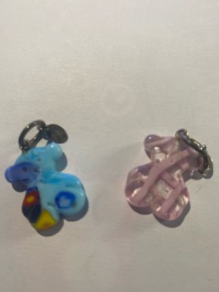 Colgantes Oso Tous Azul y Rosa 1 por 15  2 por 25