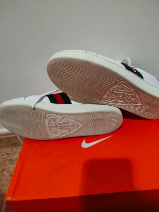 Deportivas Gucci Ace Cuero