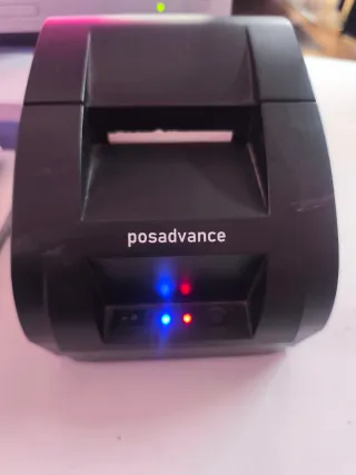 Impresora de tickets Posadvance Negra