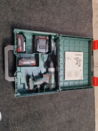 Atornillador Metabo con Set de brocas Metabo HSS-G