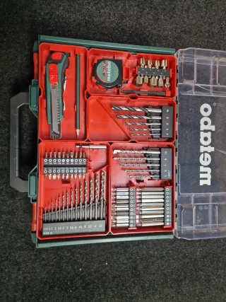 Atornillador Metabo con Set de brocas Metabo HSS-G