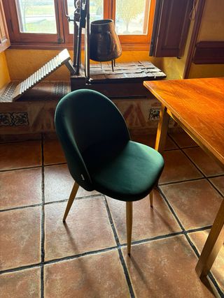 Pack 34 sillas comedor terciopelo