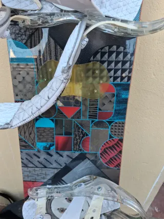 Tabla Snowboard Burton con Fijaciones  1,55 m