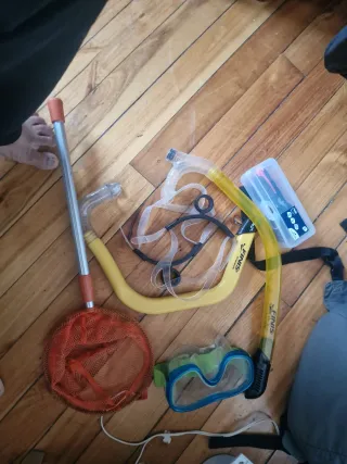 Kit de buceo y pesca