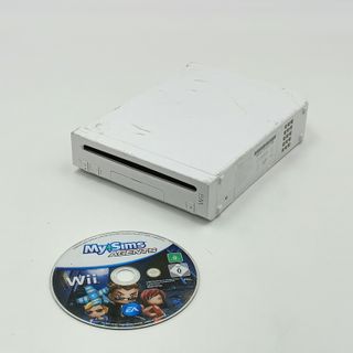Nintendo Wii Console Bianca + Gioco My Sims Agents