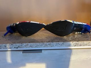 Zapatos de tacón con estampado floral