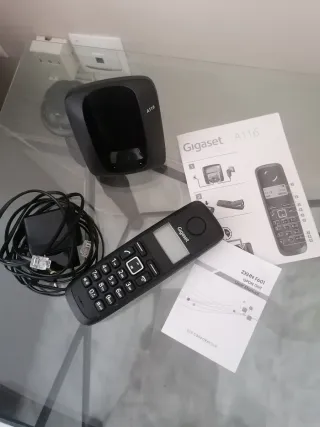 Gigaset A116 Teléfono Inalámbrico Negro