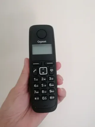 Gigaset A116 Teléfono Inalámbrico Negro